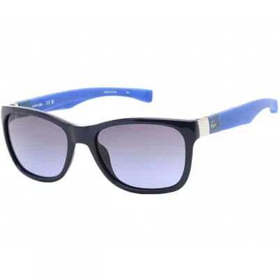 Lacoste Unisex L662s Sunglasses In Blue / Smoke In Multi
