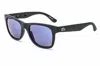 Lacoste Unisex L778s Sunglasses In Matte Black / Blue Shaded