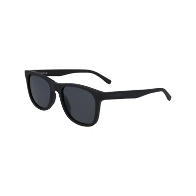 Lacoste Unisex L929se Sunglasses In Matte Black / Grey