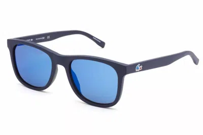 Lacoste Unisex L929seog Sunglasses In Blue / Blue