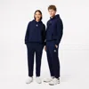 Lacoste Unisex Logo Joggers - Xl In Blue