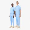 Lacoste Unisex Logo Joggers In Blue