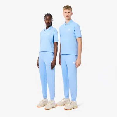 Lacoste Unisex Logo Joggers In Blue