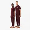 Lacoste Unisex Logo Joggers In Red