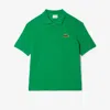 Lacoste Unisex Loose Fit L.12.12 Piqué Badge Polo In Green