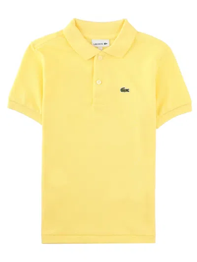 Lacoste Unisex Mini Polo With Logo In Yellow