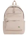 Lacoste Unisex Neocroc Logo Detail Backpack In Black