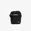 Lacoste Unisex Neocroc Logo Shoulder Bag - One Size In Black