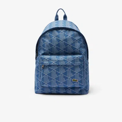 Lacoste Unisex Neocroc Motif Backpack - One Size In Blue