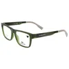 Lacoste Unisex 49 Mm Eyeglasses In Green