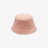Lacoste Unisex Piqué Bucket Hat - M In Beige