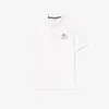 Lacoste Unisex Regular Fit Stretch Mini Piqué Polo - Xxl In White