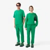 Lacoste Unisex Relaxed Fit Sweatpants In Green