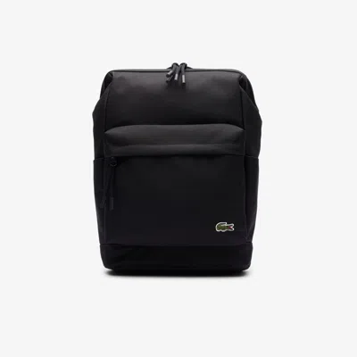 Lacoste Unisex Small Neocroc Backpack - One Size In Black