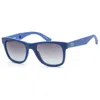 Lacoste Unisex 52mm Matte Blue Sunglasses In Blue