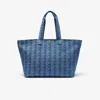 Lacoste Unisex Xxl Summer Pack Motif Tote - One Size In Blue