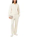 Lacoste Usa Women's Drawstring-waist Jogger Sweatpants In Cream