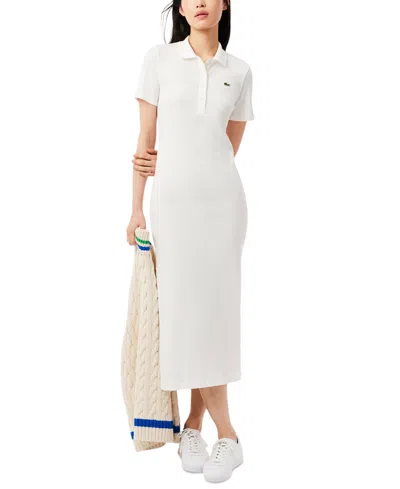 Lacoste Usa Women's Midi Polo Dress