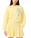 Lacoste Usa Women's Oversized Crewneck Sweatshirt