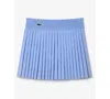 Lacoste Usa Women's Pleated Tennis Skirt In Blue