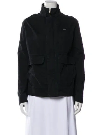 Pre-owned Lacoste Utility Jacket In Black