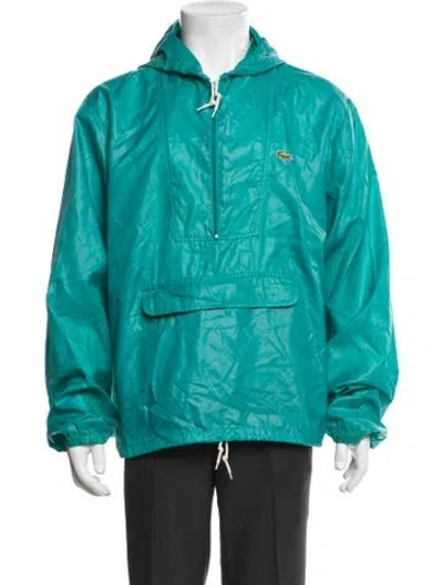 Pre-owned Lacoste Utility Jacket In Green