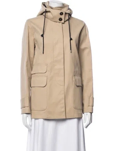 Pre-owned Lacoste Utility Jacket In Neutral