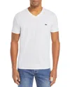 Lacoste Regular Fit V-neck T-shirt In White
