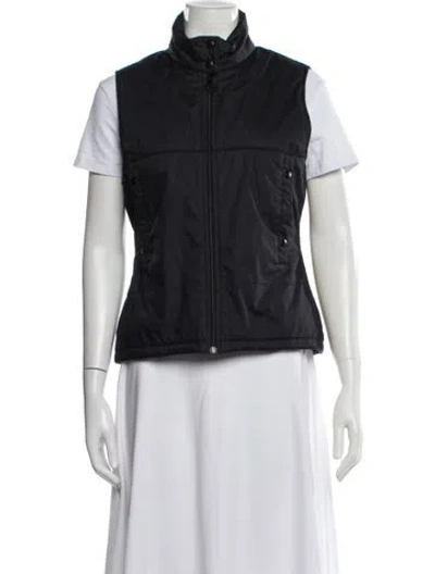 Pre-owned Lacoste Vest In Black