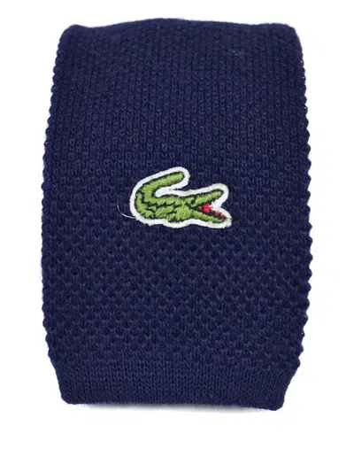 Pre-owned Lacoste Vintage 1970s Wool Knitted Tie