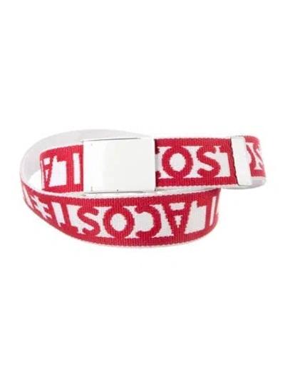 Pre-owned Lacoste Waist Belt In Multi