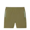 Lacoste Water-repellent Relaxed-fit Shorts In Beige