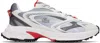 Lacoste White & Gray L003 Neo Shot Sneakers In Multi