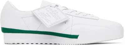 Lacoste White Aura Runway Sneakers In Wht/wht 21g
