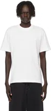 Lacoste White Back To Work Tier 0-1 T-shirt In Multi