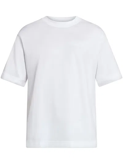Lacoste White Cotton T-shirt