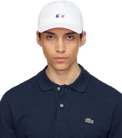Lacoste French Tennis Team Cap In White