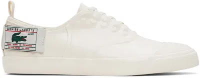 Lacoste White Rene Runway Sneakers