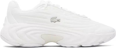LACOSTE WHITE SPINOR SNEAKERS