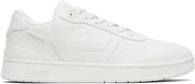 Lacoste White T-clip Shield Sneakers