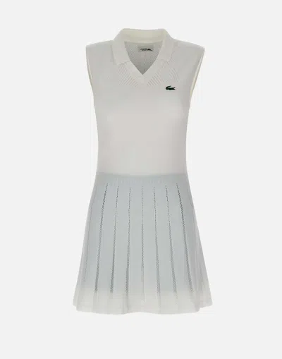 Lacoste White Tennis Dress With Shorts