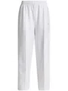 Lacoste Wide-leg Track Pants In White
