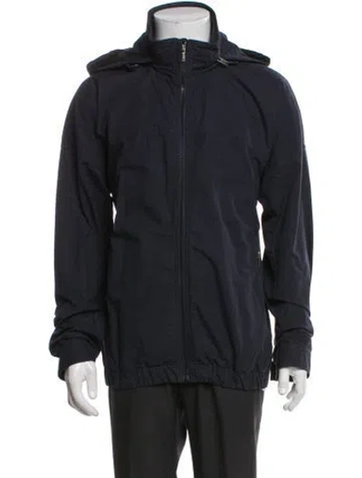 Pre-owned Lacoste Windbreaker In Blue