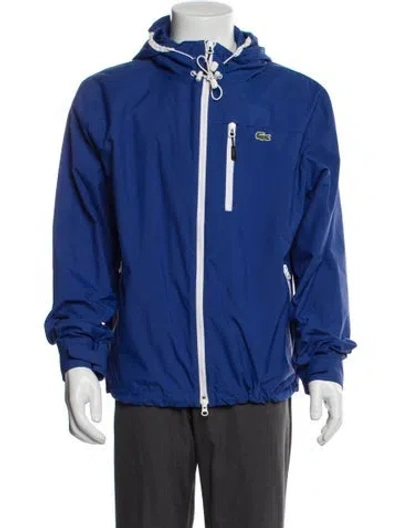 Pre-owned Lacoste Windbreaker In Blue
