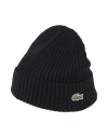 Lacoste Woman Hat Black Size Onesize Wool