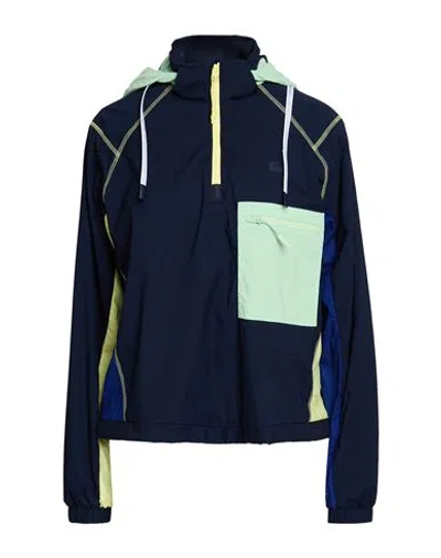 Lacoste Woman Jacket Midnight Blue Size 6 Polyester