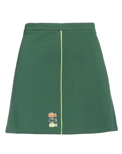 Lacoste Tennis Skirt In Dark Green