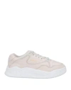 LACOSTE LACOSTE WOMAN SNEAKERS LIGHT PINK SIZE 6.5 LEATHER