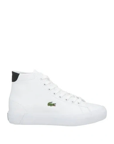 Lacoste Woman Sneakers White Size 6 Leather