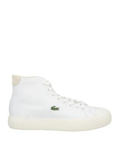 Lacoste Woman Sneakers White Size 7 Leather